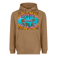 Toasted Coconut coffee teach repeat Heavyweight Hoodie - HRA Design Shop