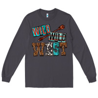 Smoke wild wild west Long Sleeve Tee - texasbilliewilder