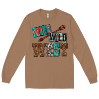 Toasted Coconut wild wild west Long Sleeve Tee - texasbilliewilder