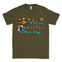 Army Green a lot can happen in three days Classic Tee - Zillion Design Studio