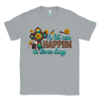 Heather Grey a lot can happen in three days Classic Tee - Zillion Design Studio