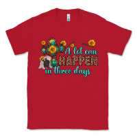 Red a lot can happen in three days Classic Tee - Zillion Design Studio