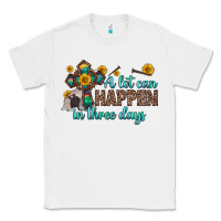 White a lot can happen in three days Classic Tee - Zillion Design Studio