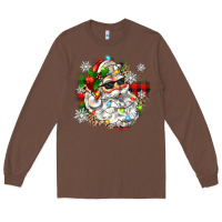 Chestnut santa with sunglasses christmas Long Sleeve Tee - Zillion Design Studio