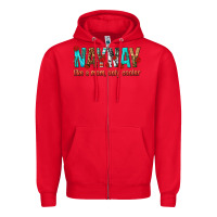 Red naynay like a mom only cooler Zipper Hoodie - texasbilliewilder