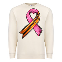 Sandshell breast cancer sport ribbons Premium Sweatshirt - AdoDesignShop