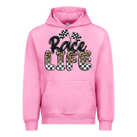 Fuchsia Pink race life Urban Hoodie - MaliasSmallBusiness