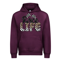 Mauve Wine race life Urban Hoodie - MaliasSmallBusiness