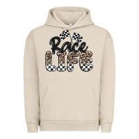 Pigment French Oak race life Urban Hoodie - MaliasSmallBusiness