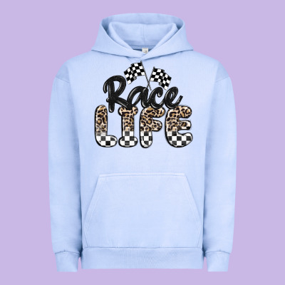 Race Life Urban Hoodie Designed By Maliassmallbusiness