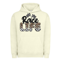 Pigment Pistachio race life Urban Hoodie - MaliasSmallBusiness