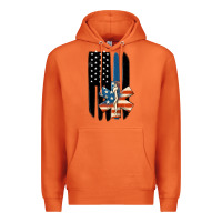 Carrot ems american flag Premium Hoodie - MaliasSmallBusiness