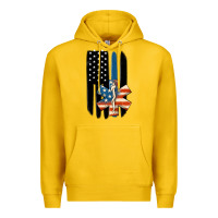 Lemon ems american flag Premium Hoodie - MaliasSmallBusiness