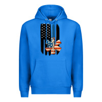 True Royal ems american flag Premium Hoodie - MaliasSmallBusiness