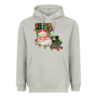 Moon Dust Louisiana map christmas santa Heavyweight Hoodie - FaDigitalArtStudio