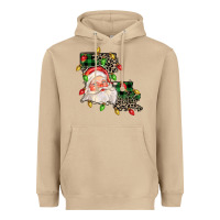 Mushroom Louisiana map christmas santa Heavyweight Hoodie - FaDigitalArtStudio