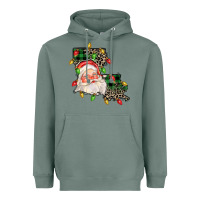 Sage Louisiana map christmas santa Heavyweight Hoodie - FaDigitalArtStudio