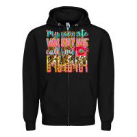 Black my favorite calls me mama Zipper Hoodie - texasbilliewilder