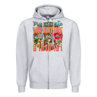 Heather Grey my favorite calls me mama Zipper Hoodie - texasbilliewilder