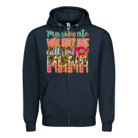 Navy my favorite calls me mama Zipper Hoodie - texasbilliewilder