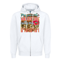 White my favorite calls me mama Zipper Hoodie - texasbilliewilder