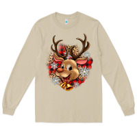 Mushroom reindeer christmas Long Sleeve Tee - Zillion Design Studio