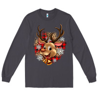Smoke reindeer christmas Long Sleeve Tee - Zillion Design Studio