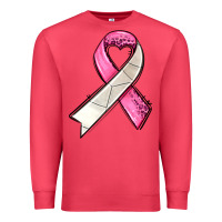 Cardinal breast cancer sport ribbons Premium Sweatshirt - AdoDesignShop