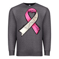 Breast Cancer Sport Ribbons Premium Sweatshirt | Teevron