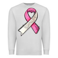 Dove Grey breast cancer sport ribbons Premium Sweatshirt - AdoDesignShop