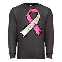 Smoke breast cancer sport ribbons Premium Sweatshirt - AdoDesignShop