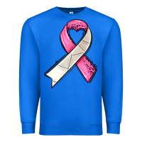 True Royal breast cancer sport ribbons Premium Sweatshirt - AdoDesignShop