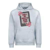 Heather Grey when i die delete my kindle history Urban Hoodie - MaliasSmallBusiness