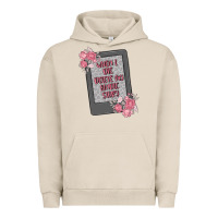 Pigment French Oak when i die delete my kindle history Urban Hoodie - MaliasSmallBusiness