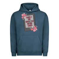 Pigment Midnight Navy when i die delete my kindle history Urban Hoodie - MaliasSmallBusiness