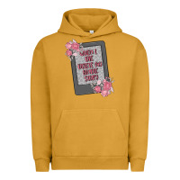 Pigment Peanut Butter when i die delete my kindle history Urban Hoodie - MaliasSmallBusiness