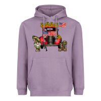 Lavender america soldier truck Heavyweight Hoodie - CowhideDigitalArt