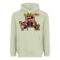 Matcha america soldier truck Heavyweight Hoodie - CowhideDigitalArt
