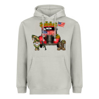 Moon Dust america soldier truck Heavyweight Hoodie - CowhideDigitalArt
