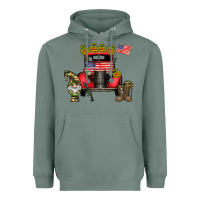 Sage america soldier truck Heavyweight Hoodie - CowhideDigitalArt