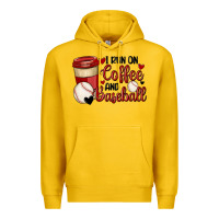 Lemon i run on coffee and baseball Premium Hoodie - MaliasSmallBusiness