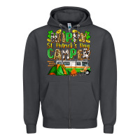 Smoke happy st. patrick's day camper Zipper Hoodie - Zillion Design Studio