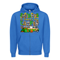 True Royal happy st. patrick's day camper Zipper Hoodie - Zillion Design Studio