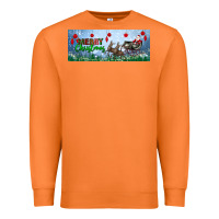 Carrot merry christmas with santa sleigh Premium Sweatshirt - BundleAndBundleShop