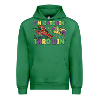 Emerald i'm catchin' if you're throwin' Urban Hoodie - MaliasSmallBusiness