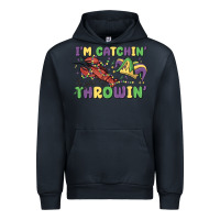Navy i'm catchin' if you're throwin' Urban Hoodie - MaliasSmallBusiness