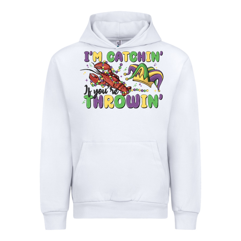I'm Catchin' If You're Throwin' Urban Hoodie by MaliasSmallBusiness | Teevron