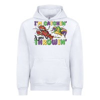 White i'm catchin' if you're throwin' Urban Hoodie - MaliasSmallBusiness