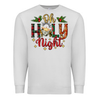 Dove Grey oh holy night Premium Sweatshirt - BundleAndBundleShop