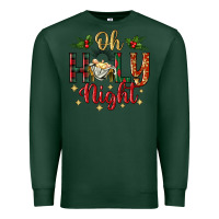 Sports Green oh holy night Premium Sweatshirt - BundleAndBundleShop